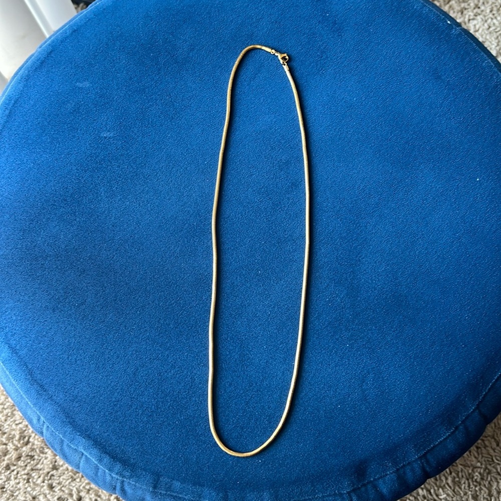 Gold tone chain